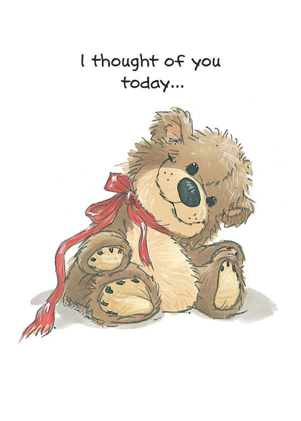 мишки обнимаются