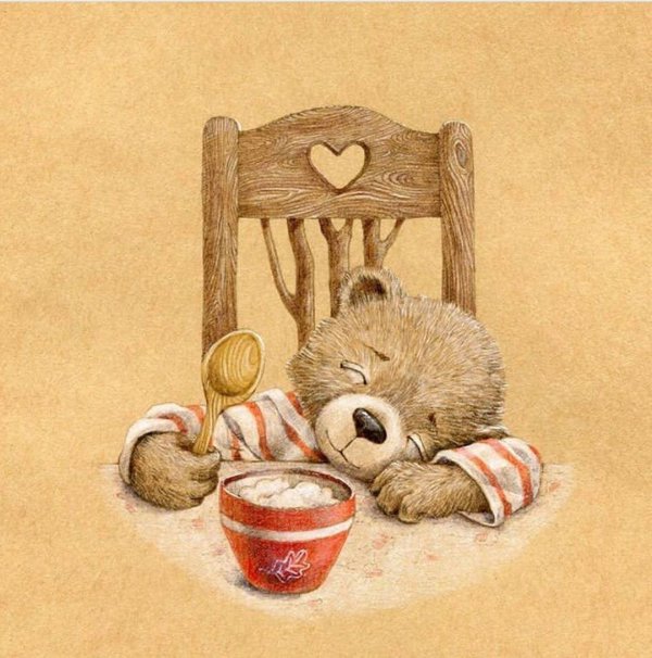 медвежонок с вареньем