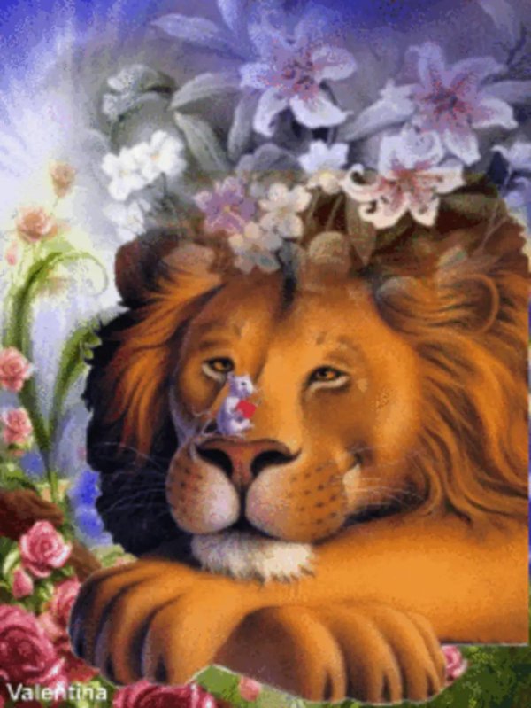 картины льва