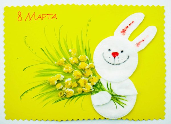 детские рисунки к 8 марта