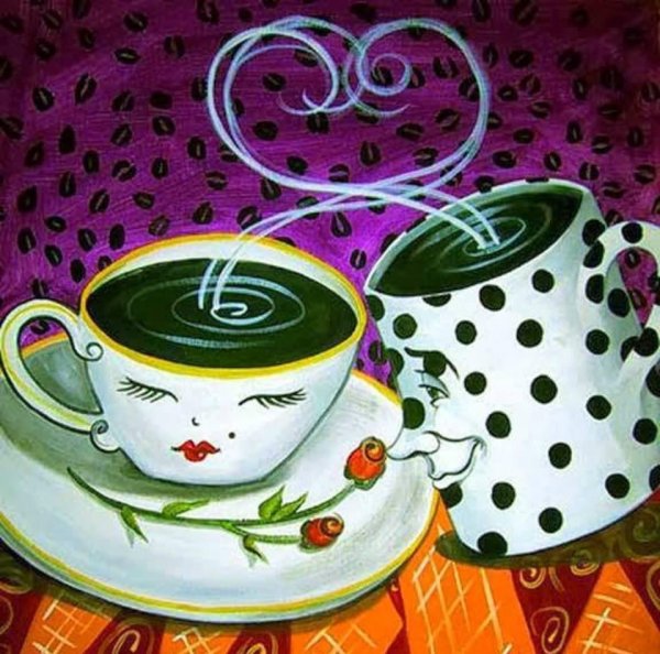 кофейная живопись