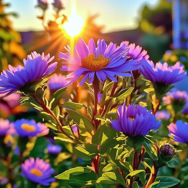 многолетняя астра