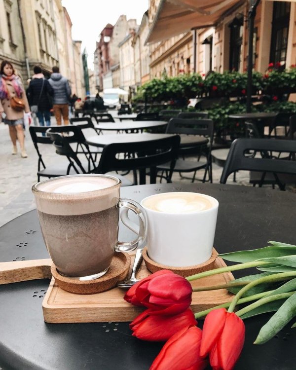 уютная кофейня