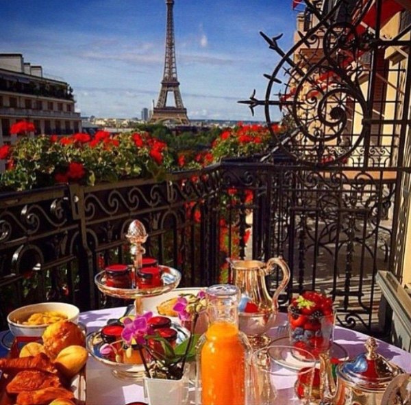 париж отель plaza athenee балкон