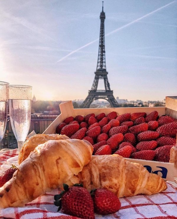 завтрак во франции