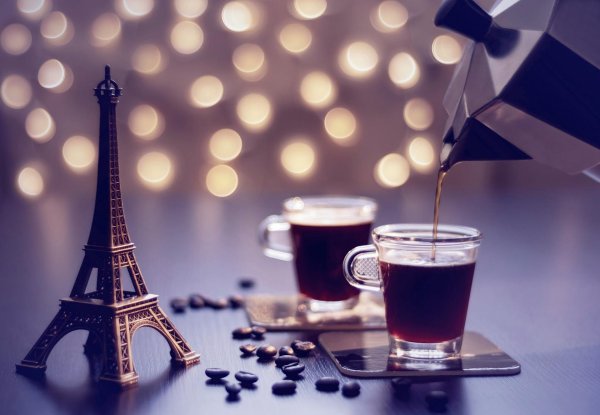 кофейня обои