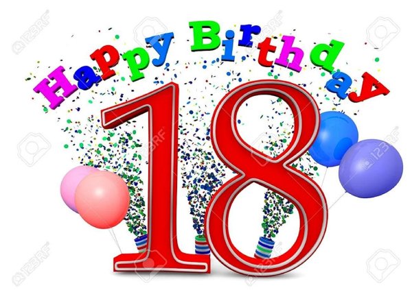 18 лет поздравление
