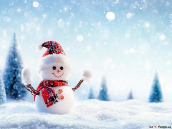 красивые снеговики