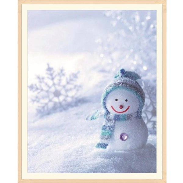 снеговики новогодние