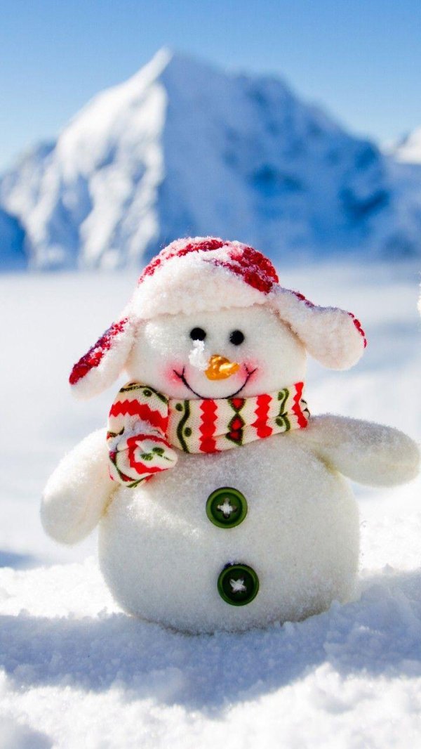 красивые снеговики