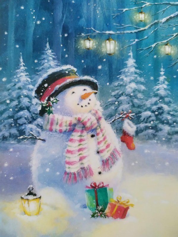 картины новогодние