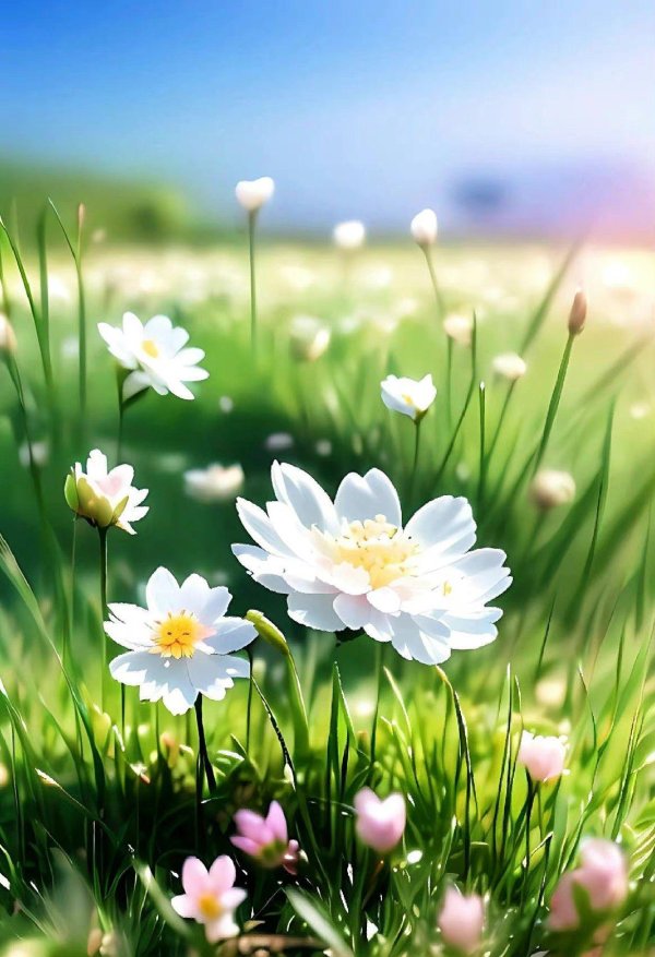 цветочные фоны