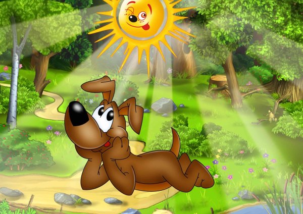 с добрым утром мультяшные