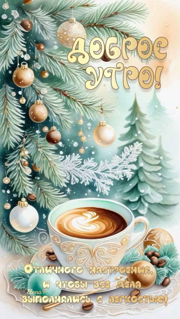 доброго утра зимнего
