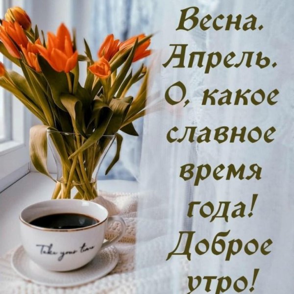 доброго утра весна