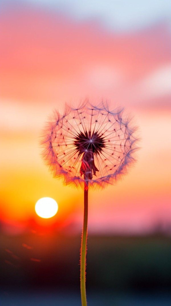 закат с солнцем