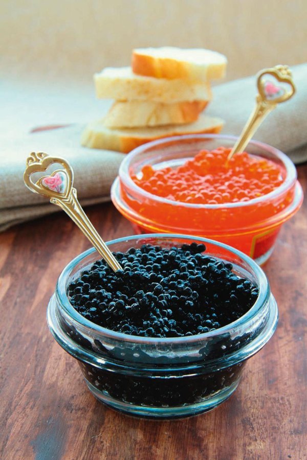 какого цвета икра палтуса