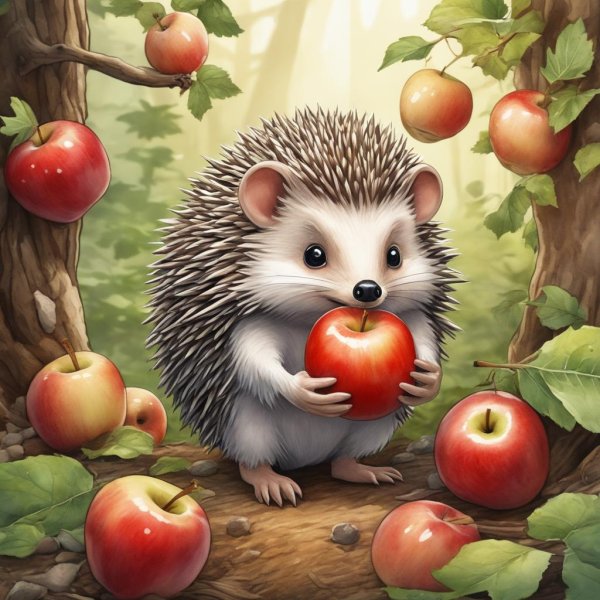 Доброе утро с ежиками новые