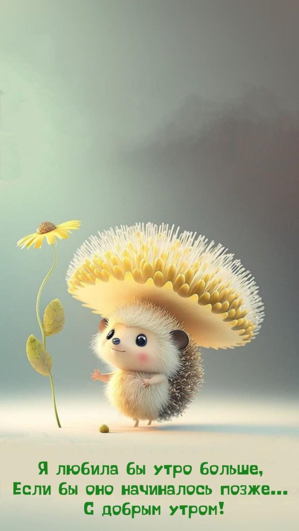 доброго утра прикольные открытки