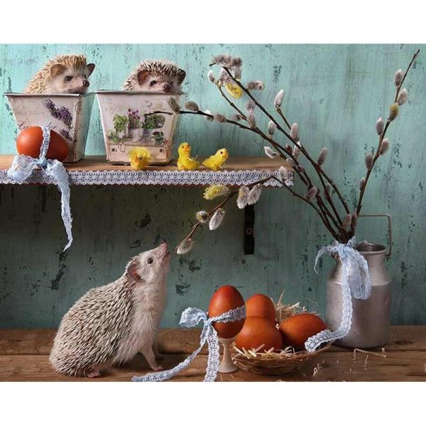 ёжики елена ерёмина