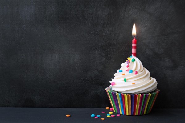 торт со свечами