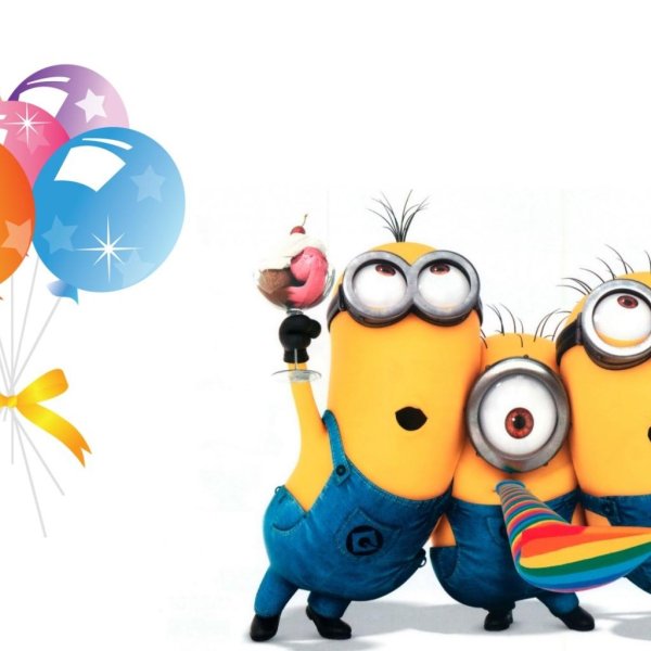 миньоны трое