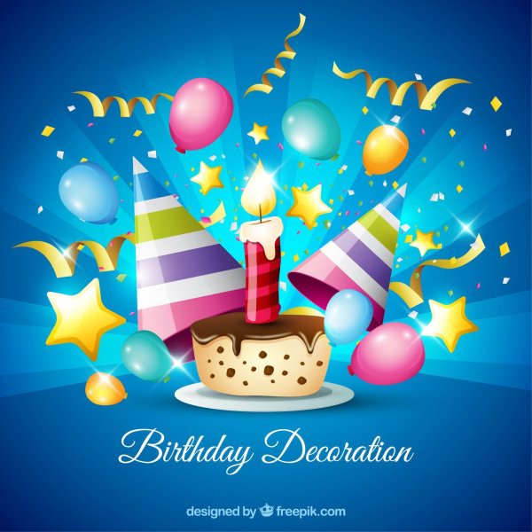 праздничный торт без фона