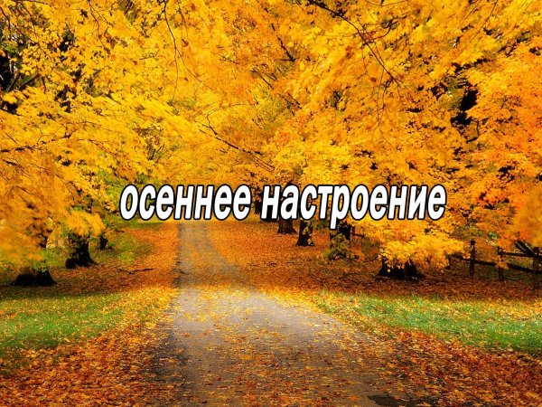 про осень