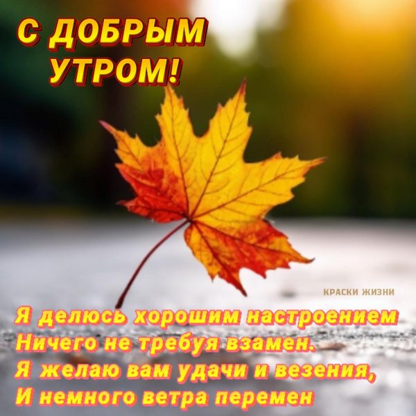 хорошего осеннего настроения
