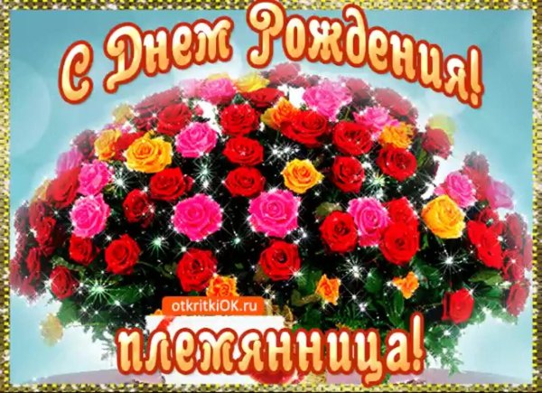 с день рождения племянница