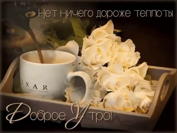 доброго теплого утра