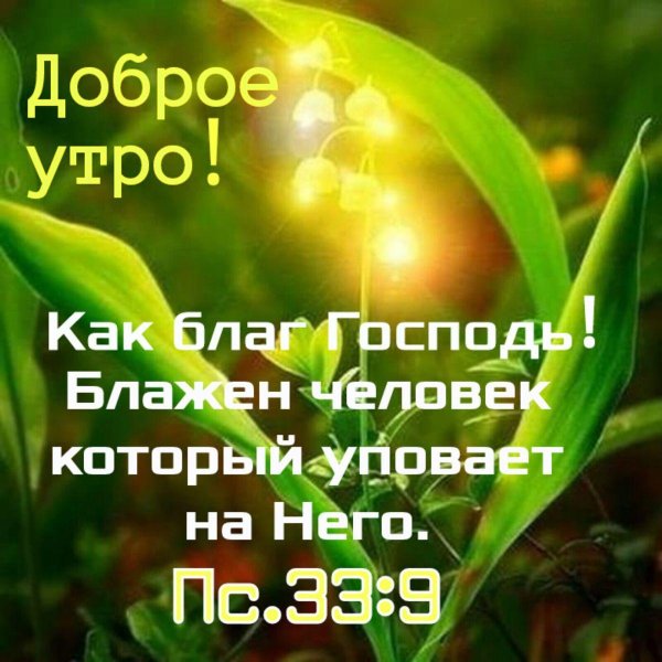 божье благословение