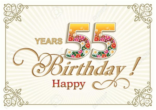 happy birthday 55