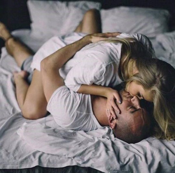 утренние объятия