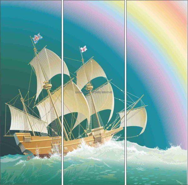 сказочный парусник