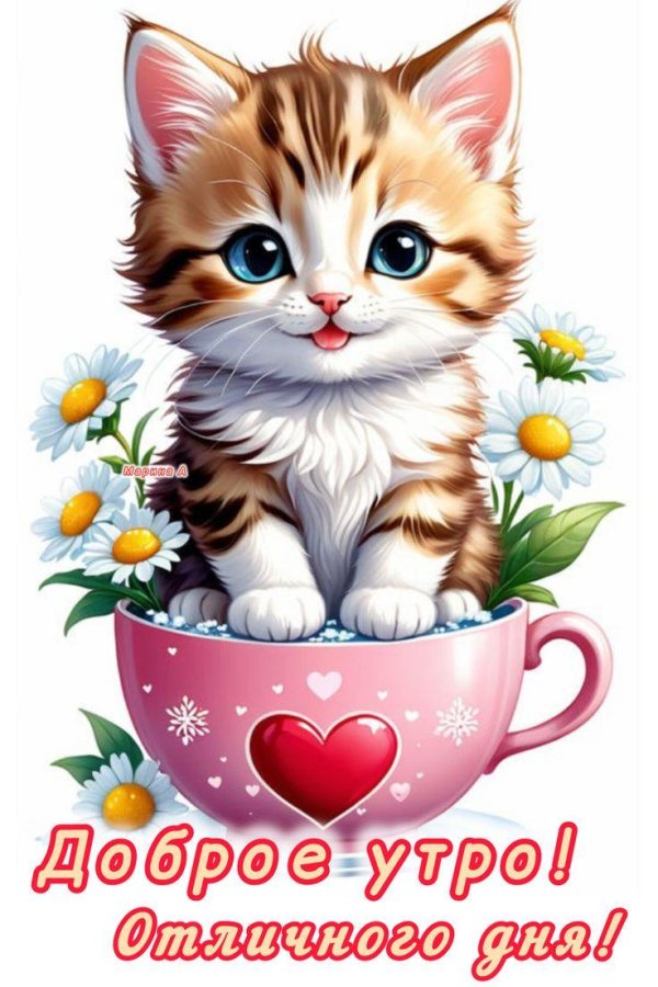 котенок мультяшный