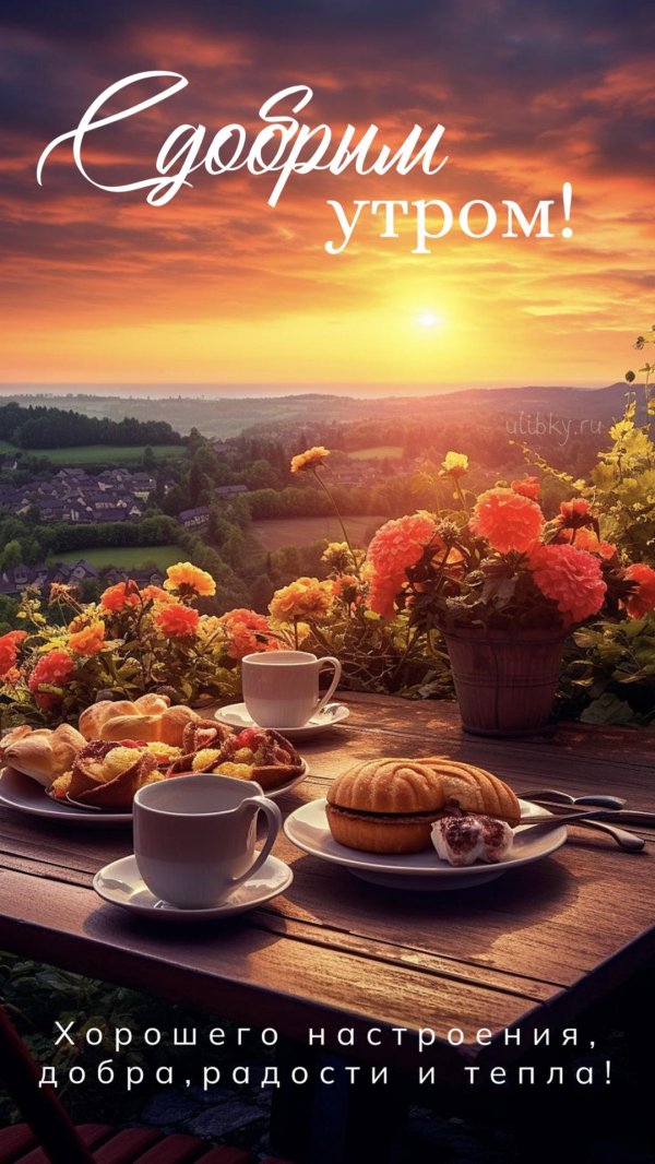 красивого утра