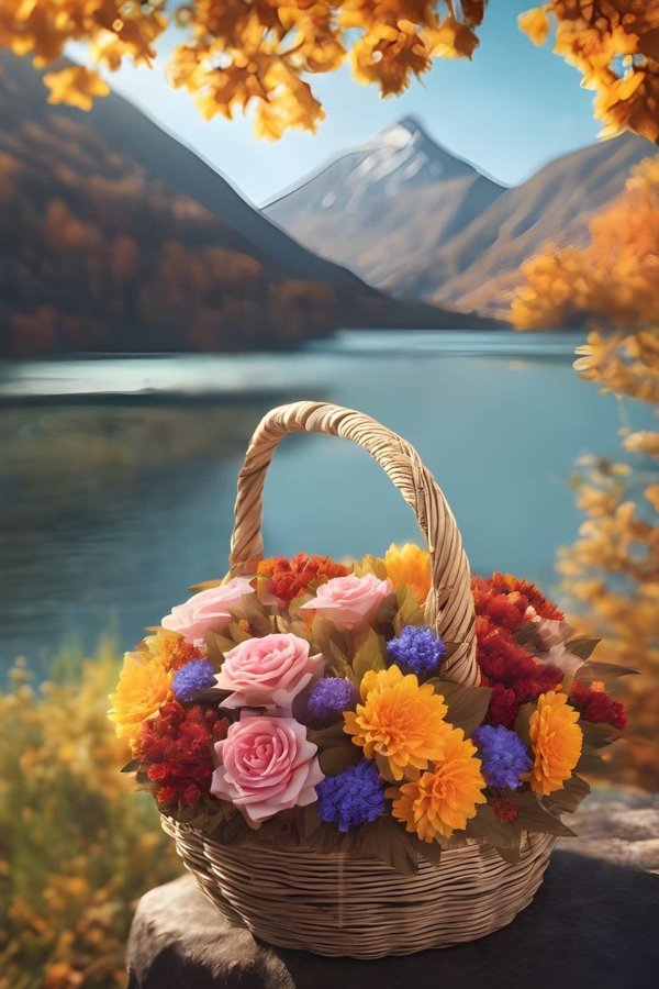 осенние цветы