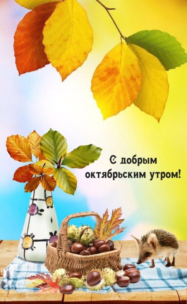 доброе октябрьское утро пятницы
