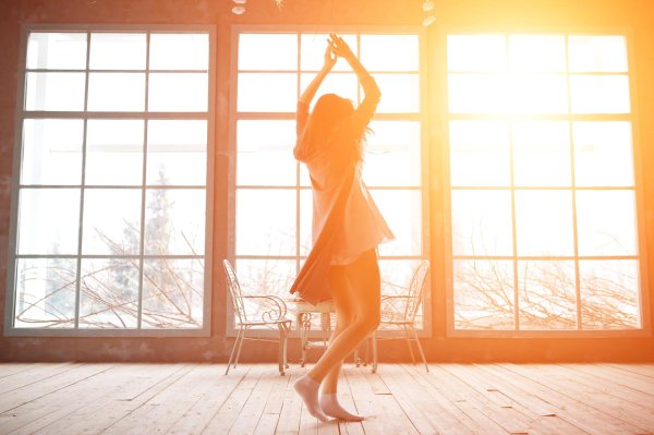 девушки утром