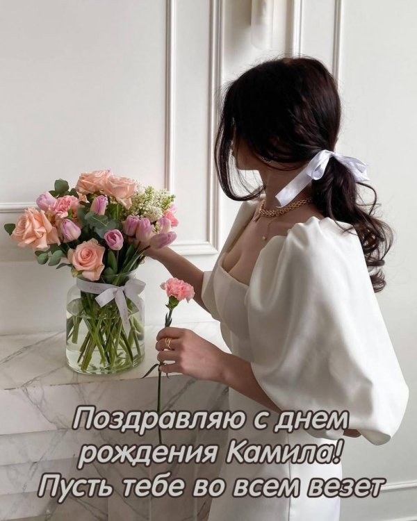 с днем рождения камилла