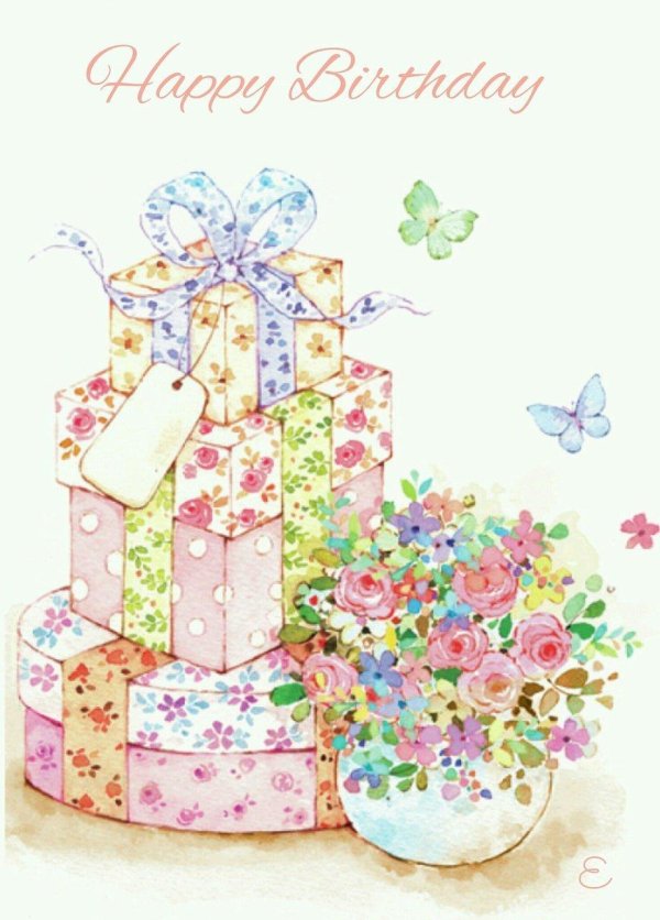 иллюстрации с днем рождения