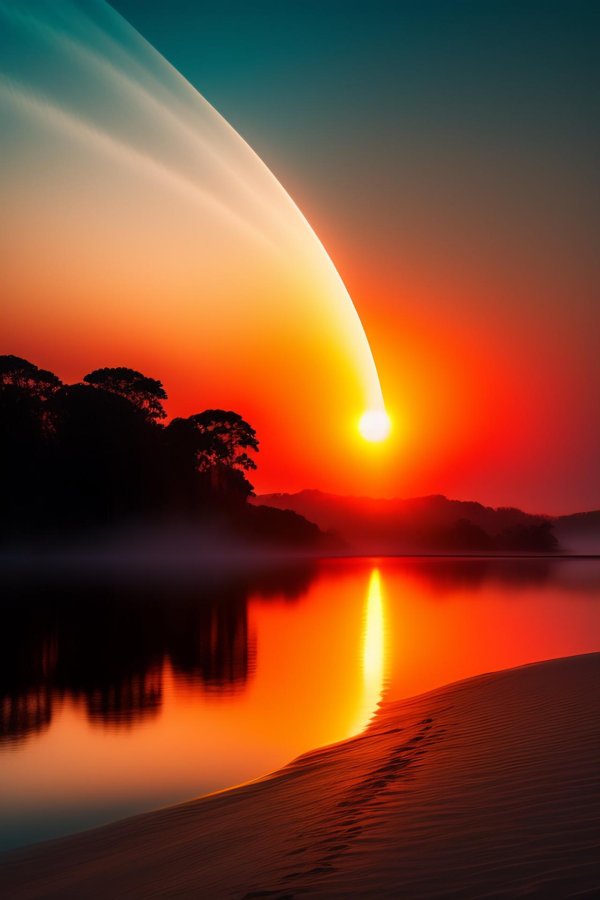 природа закат