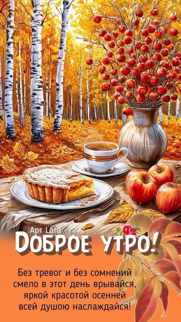 осеннего утра