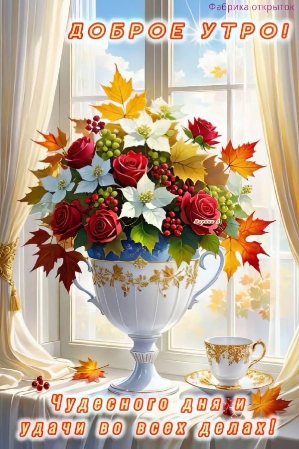 доброго утра осени