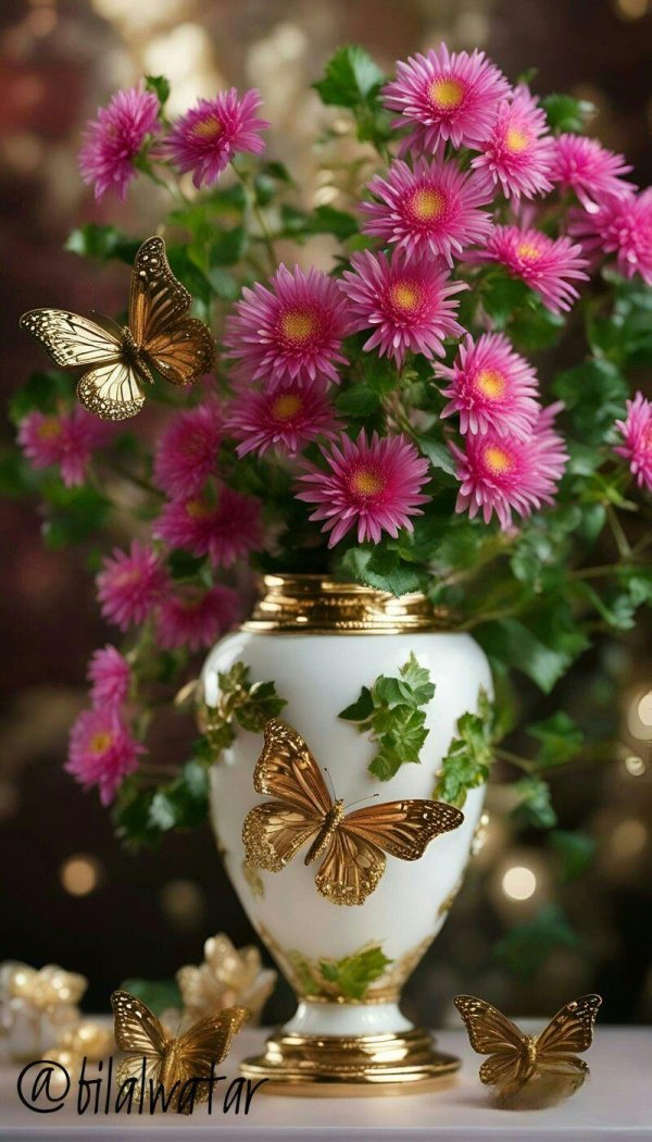 красивая цветок