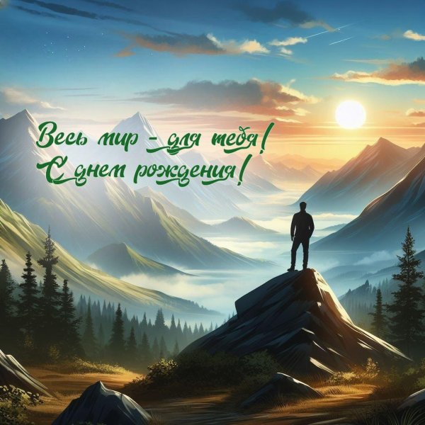 открытка с днем рождения молодому мужчине