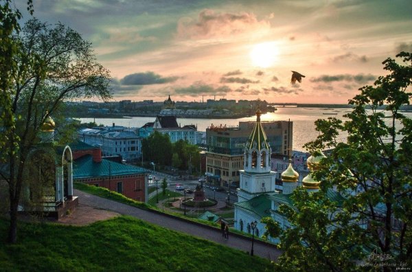 красивые виды нижнего новгорода