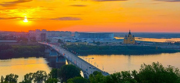 ока впадает в волгу нижний новгород