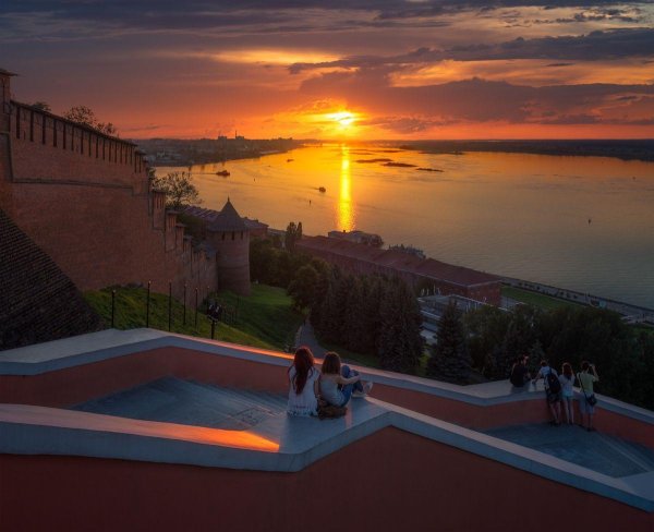 чкаловская лестница в нижнем новгороде